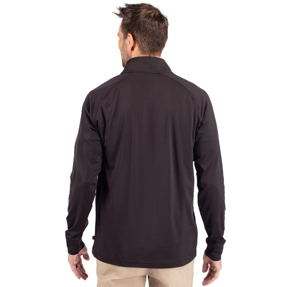Cutter & Buck Adapt Recycled Soft Knit Stretch Mens Big & Tall Quarter Zip Pullover