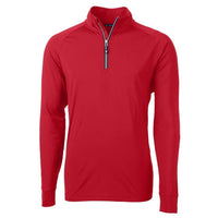 Cutter & Buck Adapt Recycled Soft Knit Stretch Mens Big & Tall Quarter Zip Pullover
