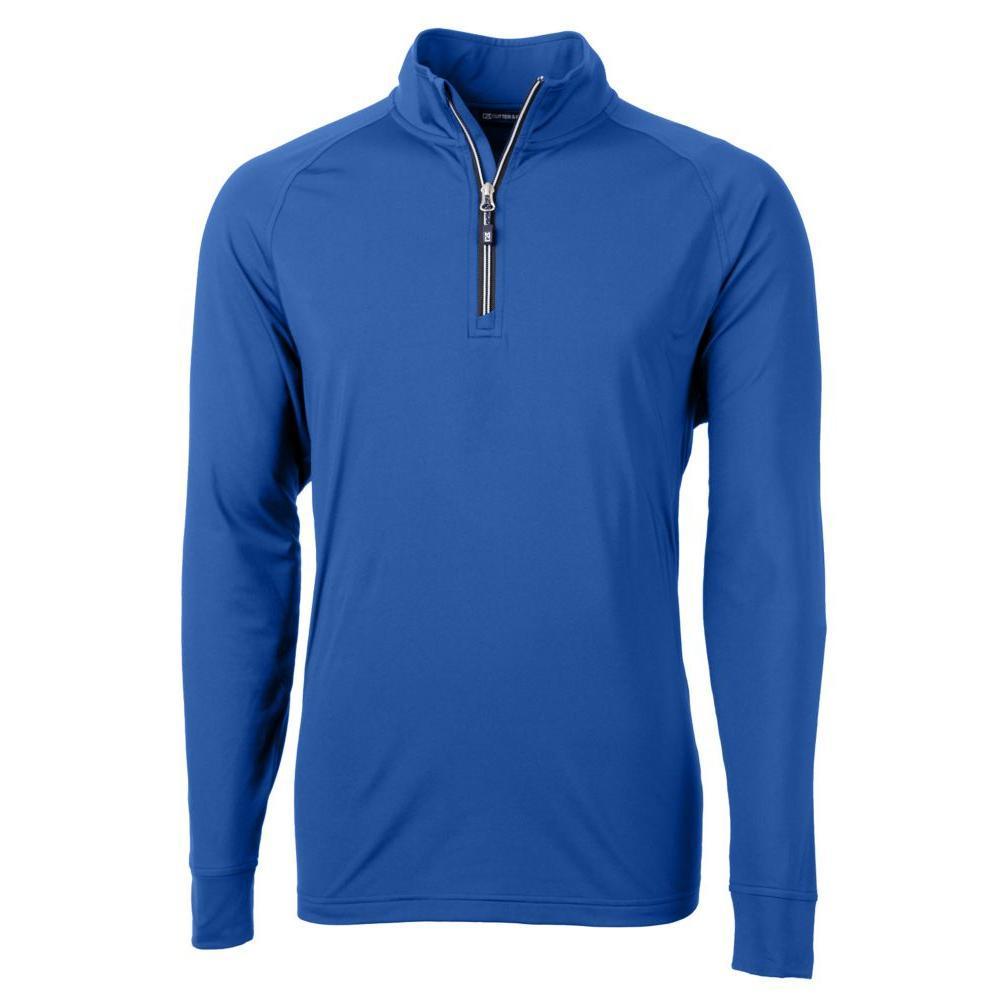 Cutter & Buck Adapt Recycled Soft Knit Stretch Mens Big & Tall Quarter Zip Pullover