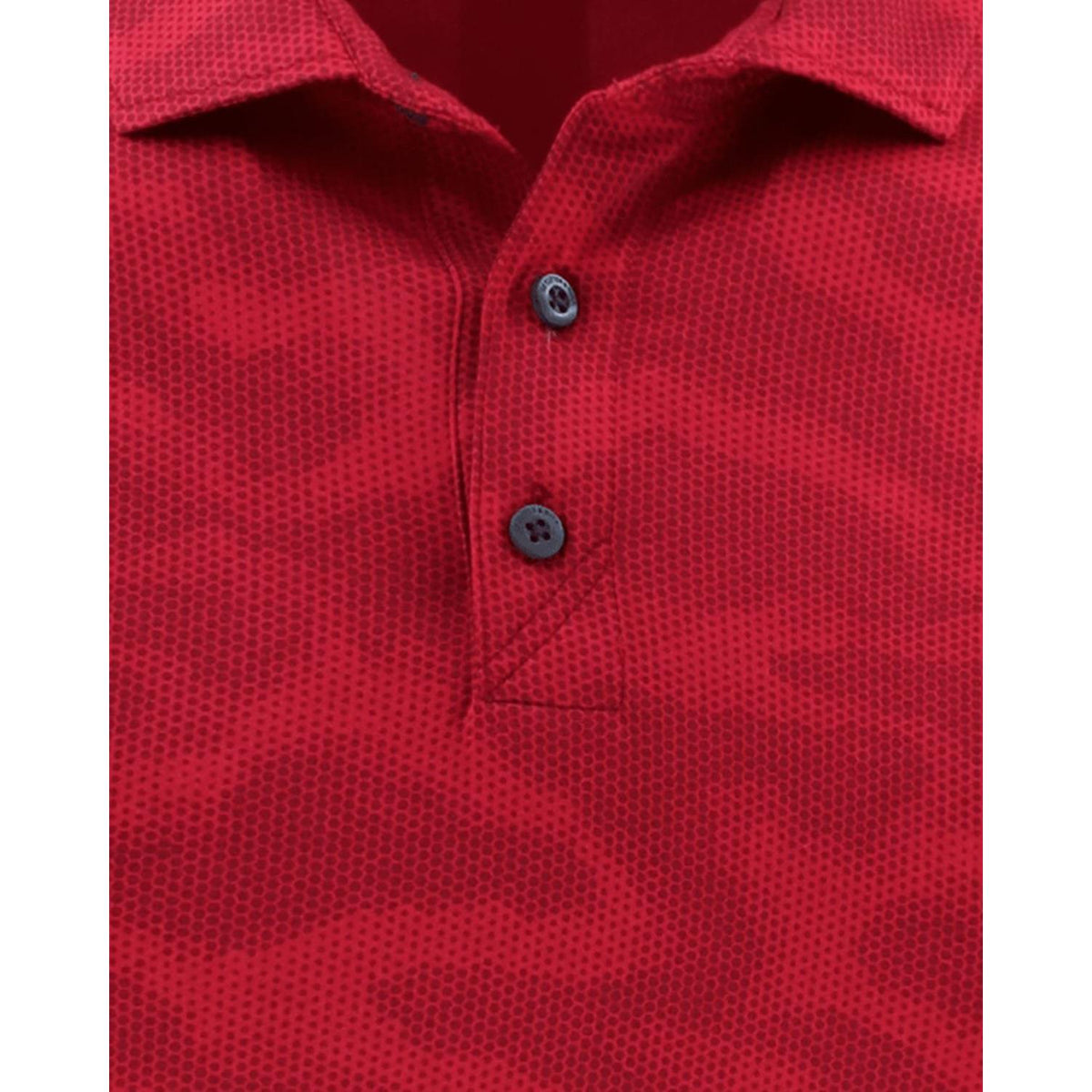 Cutter & Buck Coastline Recycled Double Peached Camo Print Mens Polo