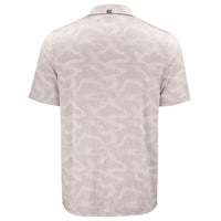 Cutter & Buck Coastline Recycled Double Peached Camo Print Mens Polo
