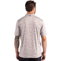 Cutter & Buck Coastline Recycled Double Peached Camo Print Mens Polo