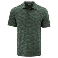 Cutter & Buck Coastline Recycled Double Peached Camo Print Mens Polo