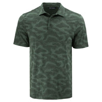 Cutter & Buck Coastline Recycled Double Peached Camo Print Mens Polo