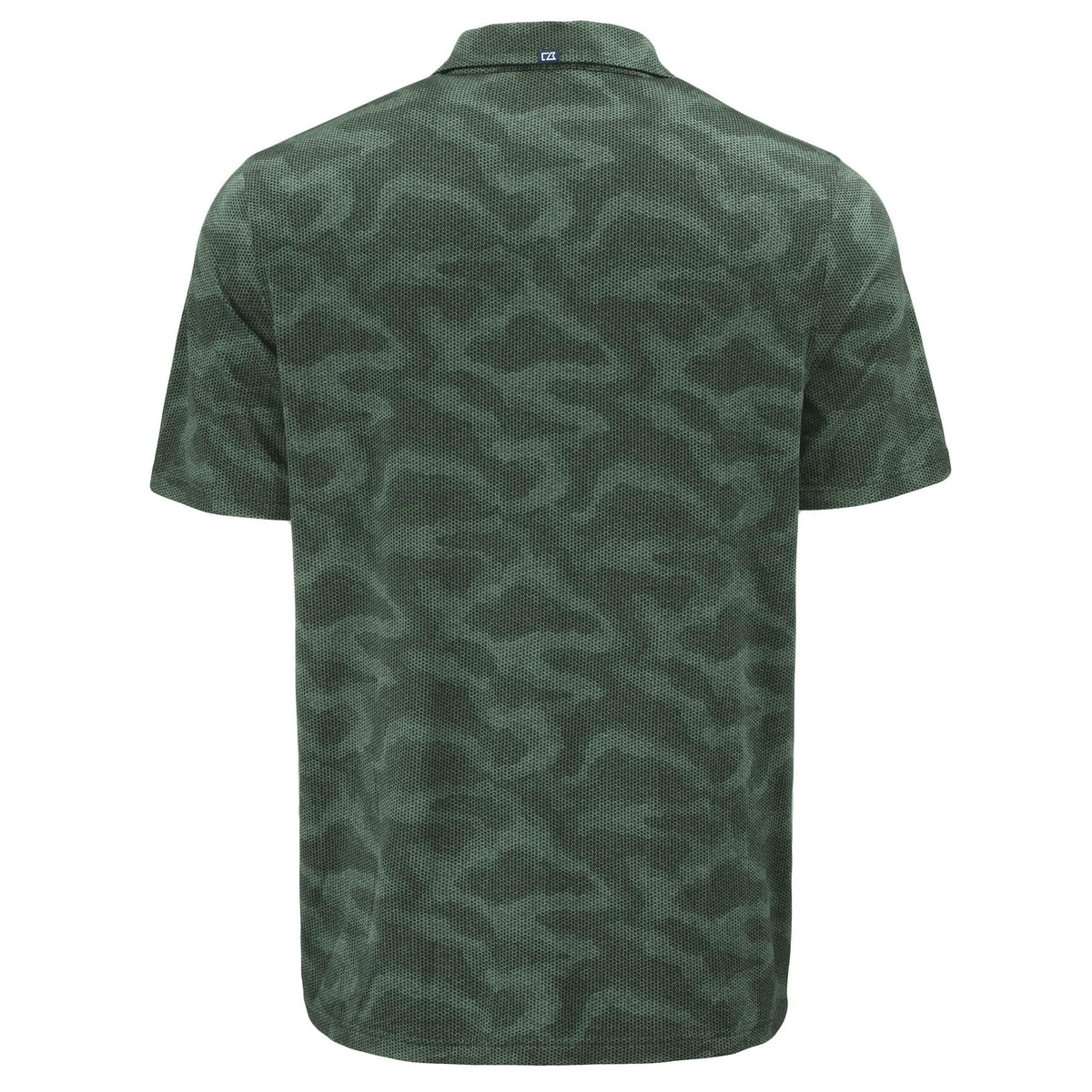 Cutter & Buck Coastline Recycled Double Peached Camo Print Mens Polo