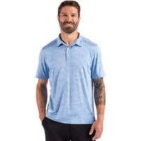 Cutter & Buck Coastline Recycled Double Peached Camo Print Mens Polo