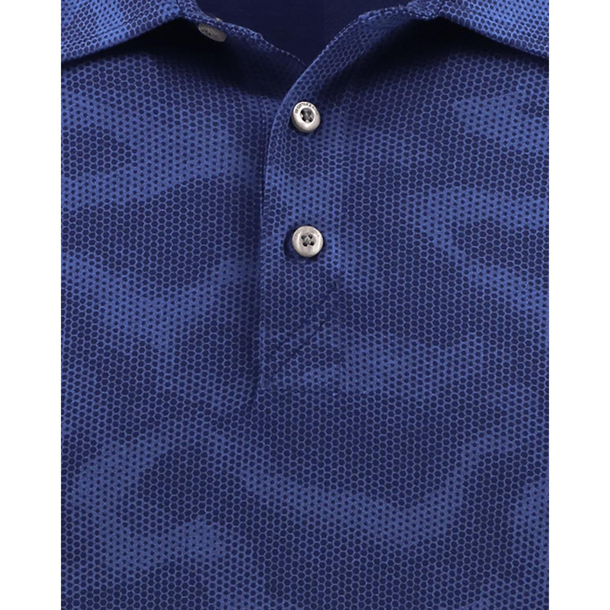 Cutter & Buck Coastline Recycled Double Peached Camo Print Mens Polo