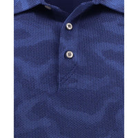 Cutter & Buck Coastline Recycled Double Peached Camo Print Mens Polo