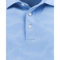 Cutter & Buck Coastline Recycled Double Peached Camo Print Mens Polo
