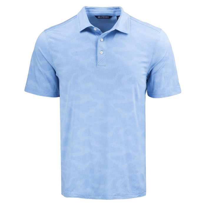 Cutter & Buck Coastline Recycled Double Peached Camo Print Mens Polo