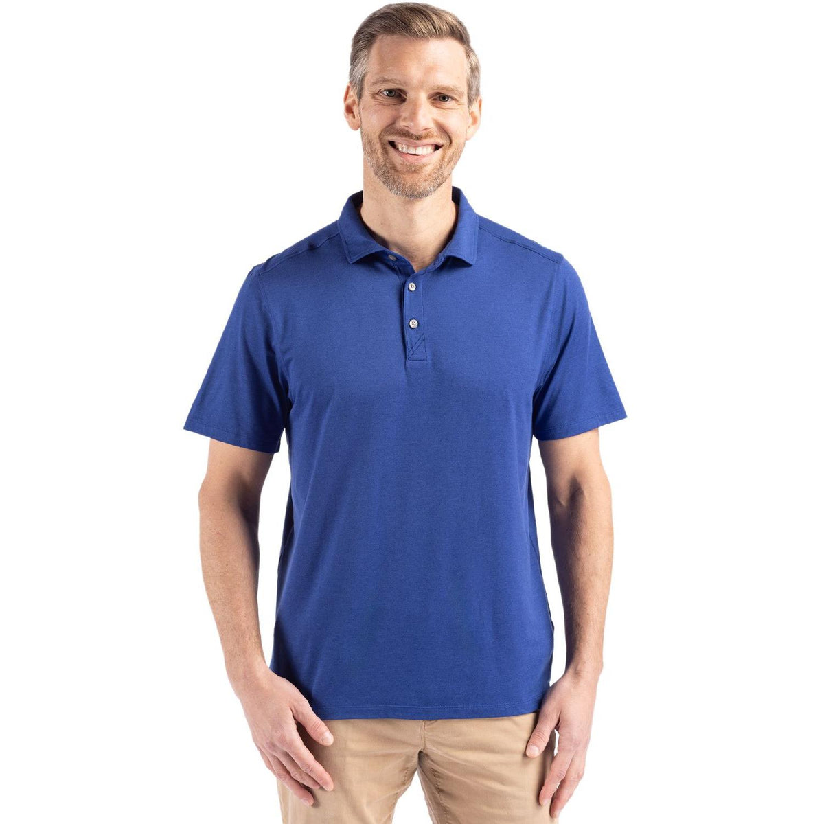 Cutter & Buck Coastline Recycled Double Peached Mens Polo