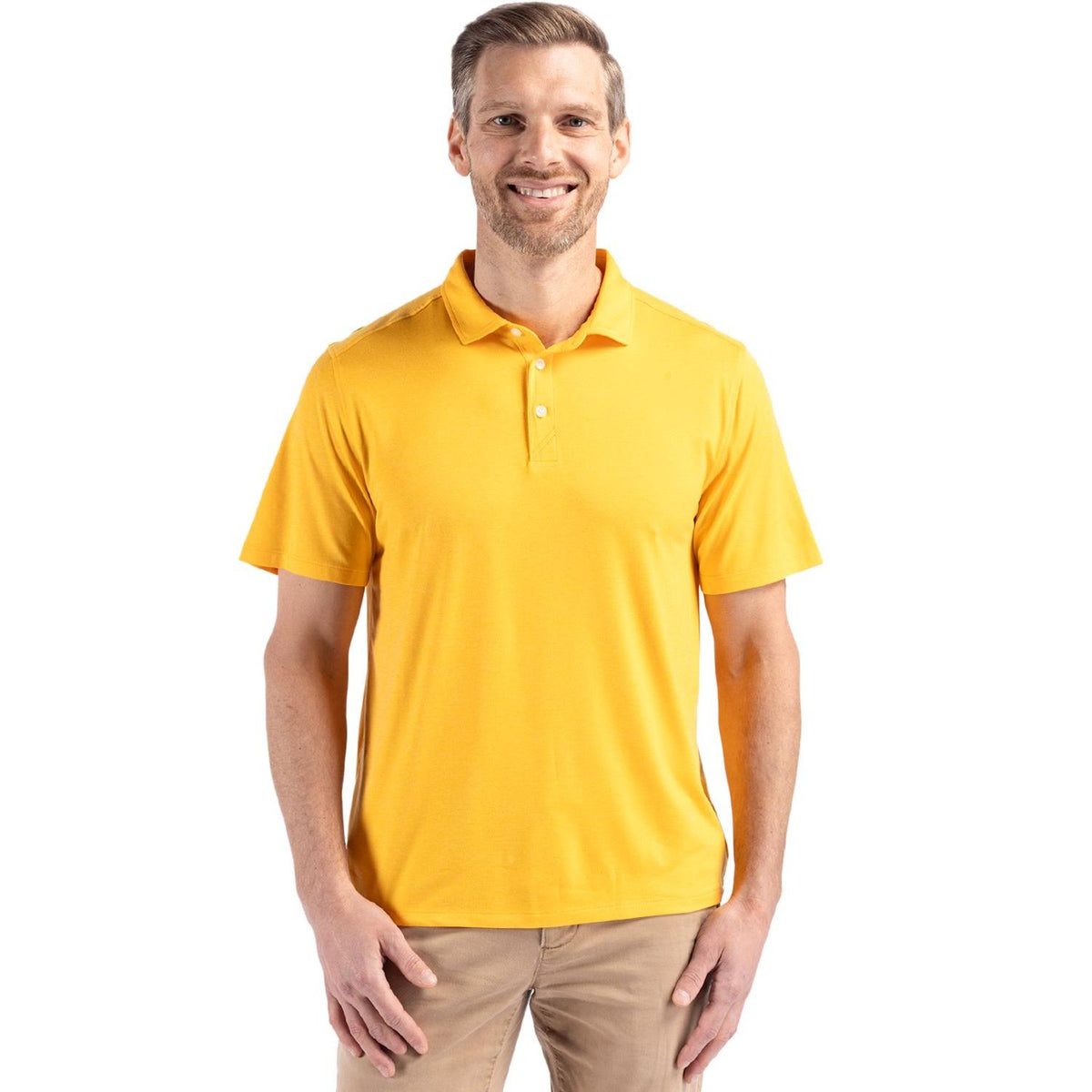 Cutter & Buck Coastline Recycled Double Peached Mens Polo