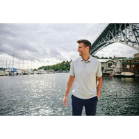 Cutter & Buck Coastline Recycled Double Peached Mens Polo