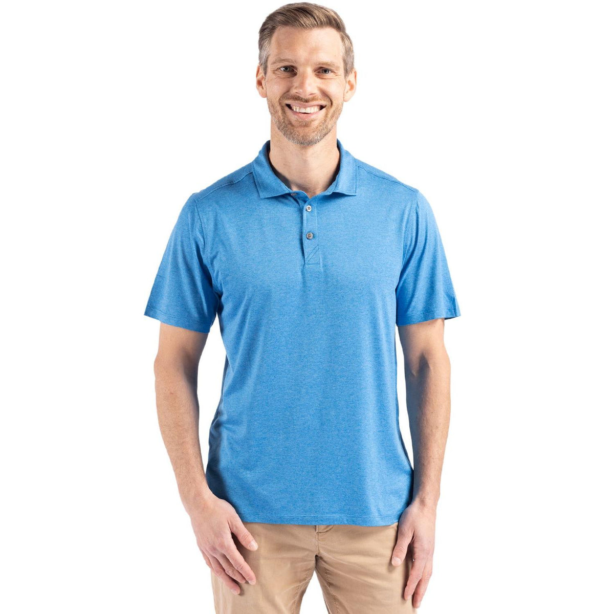 Cutter & Buck Coastline Recycled Double Peached Mens Polo
