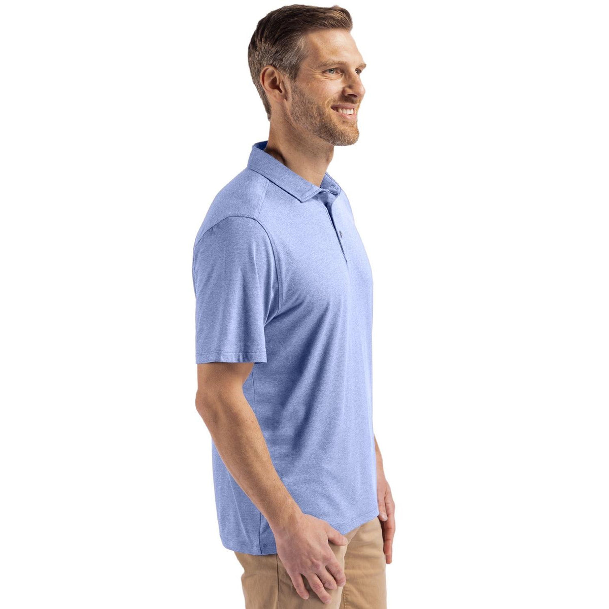 Cutter & Buck Coastline Recycled Double Peached Mens Polo