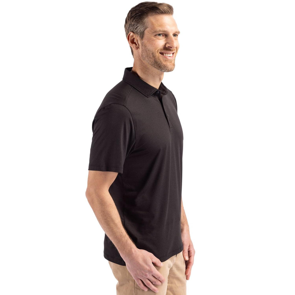 Cutter & Buck Coastline Recycled Double Peached Mens Polo