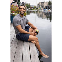 Cutter & Buck Coastline Recycled Double Peached Mens Short Sleeve Tee