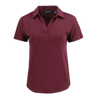 Cutter & Buck Coastline Recycled Double Peached Womens Dolman Polo