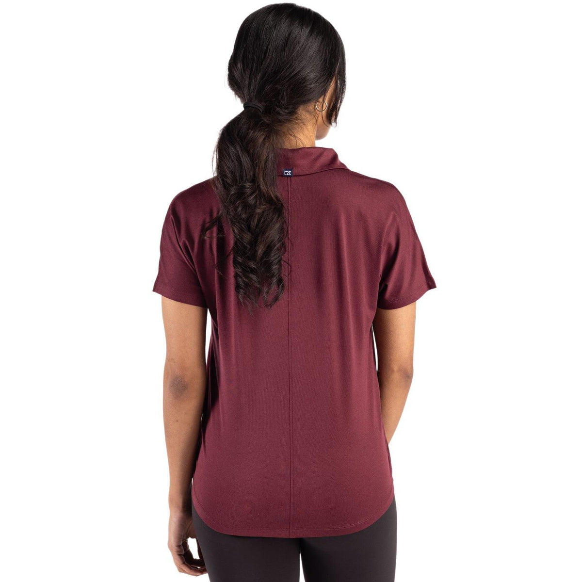 Cutter & Buck Coastline Recycled Double Peached Womens Dolman Polo