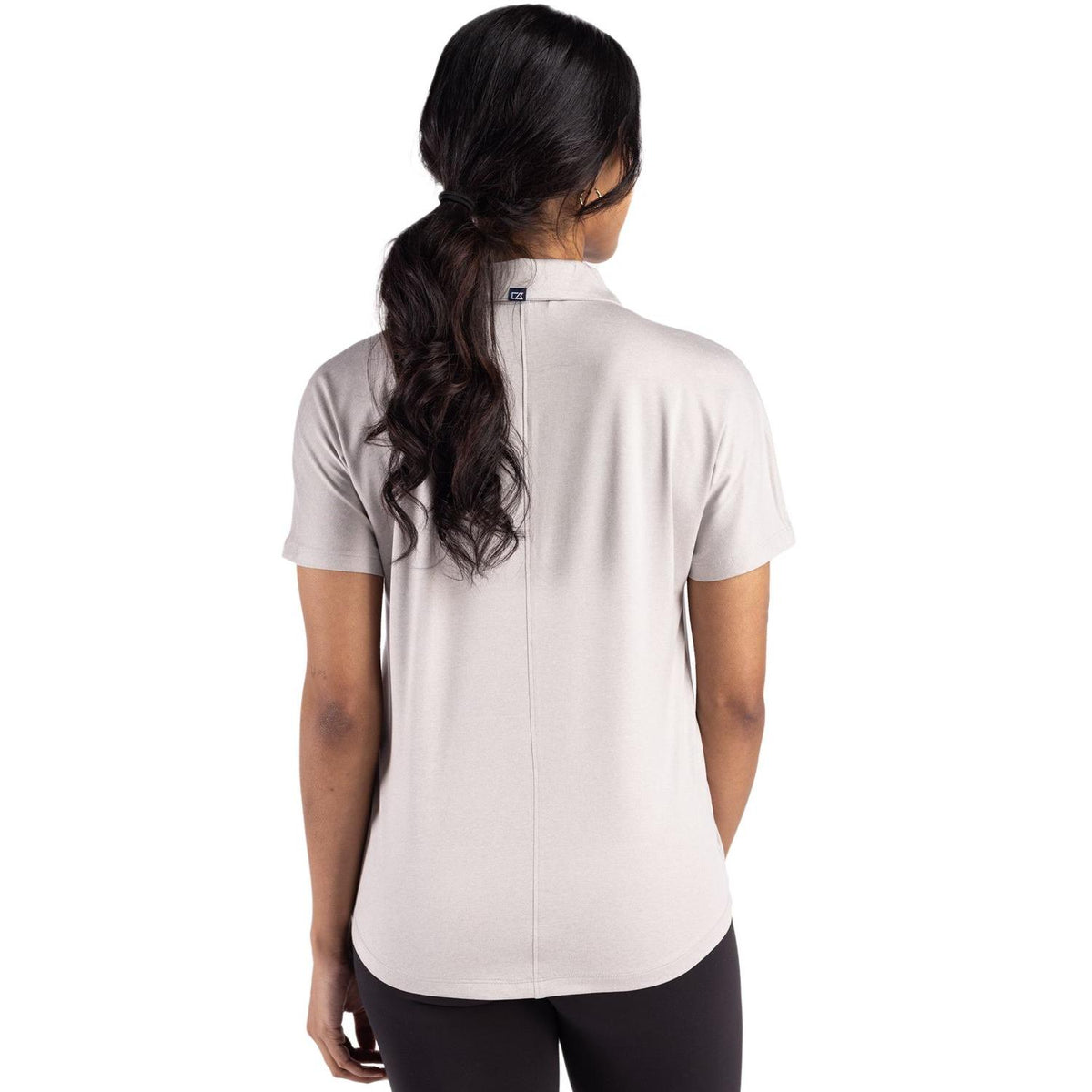 Cutter & Buck Coastline Recycled Double Peached Womens Dolman Polo
