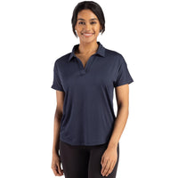Cutter & Buck Coastline Recycled Double Peached Womens Dolman Polo