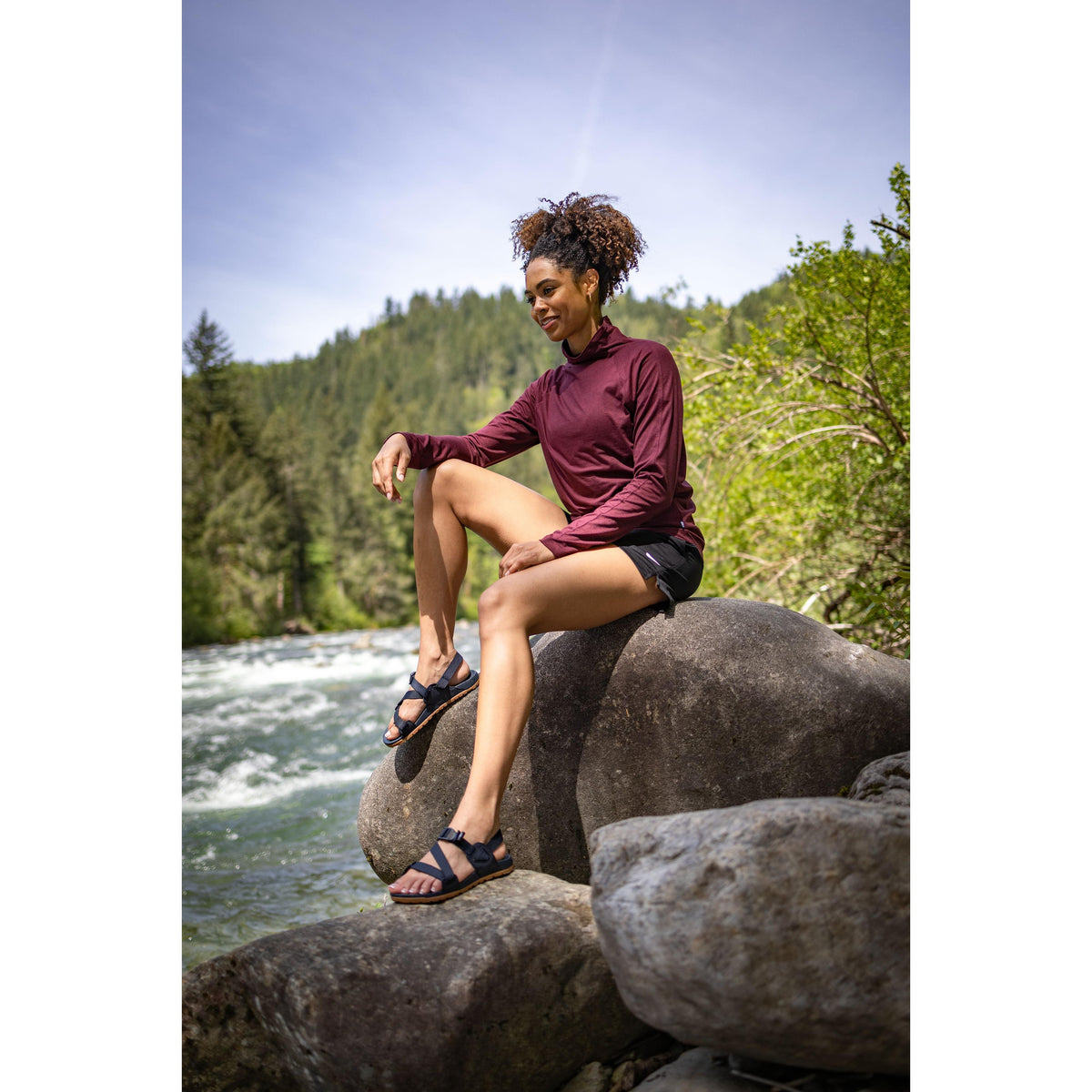 Cutter & Buck Coastline Recycled Double Peached Womens Funnel Neck Pullover