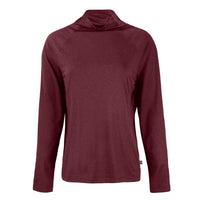 Cutter & Buck Coastline Recycled Double Peached Womens Funnel Neck Pullover