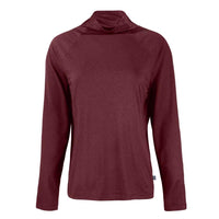 Cutter & Buck Coastline Recycled Double Peached Womens Funnel Neck Pullover