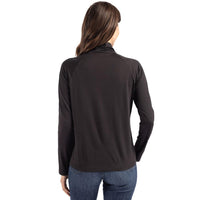 Cutter & Buck Coastline Recycled Double Peached Womens Funnel Neck Pullover