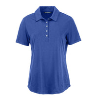 Cutter & Buck Coastline Recycled Double Peached Womens Polo