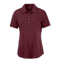 Cutter & Buck Coastline Recycled Double Peached Womens Polo