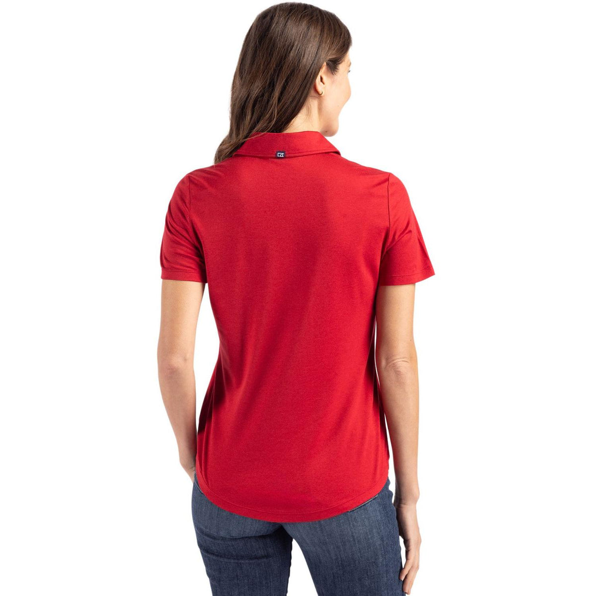 Cutter & Buck Coastline Recycled Double Peached Womens Polo