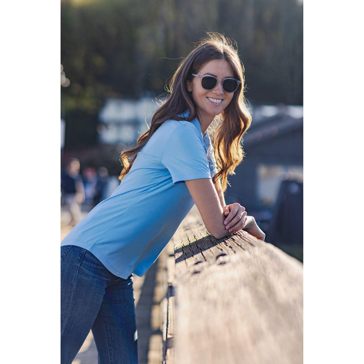 Cutter & Buck Coastline Recycled Double Peached Womens Polo