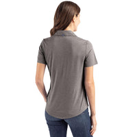 Cutter & Buck Coastline Recycled Double Peached Womens Polo