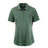Cutter & Buck Coastline Recycled Double Peached Womens Polo