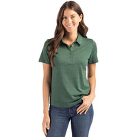 Cutter & Buck Coastline Recycled Double Peached Womens Polo