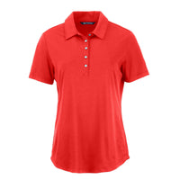 Cutter & Buck Coastline Recycled Double Peached Womens Polo