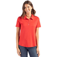 Cutter & Buck Coastline Recycled Double Peached Womens Polo