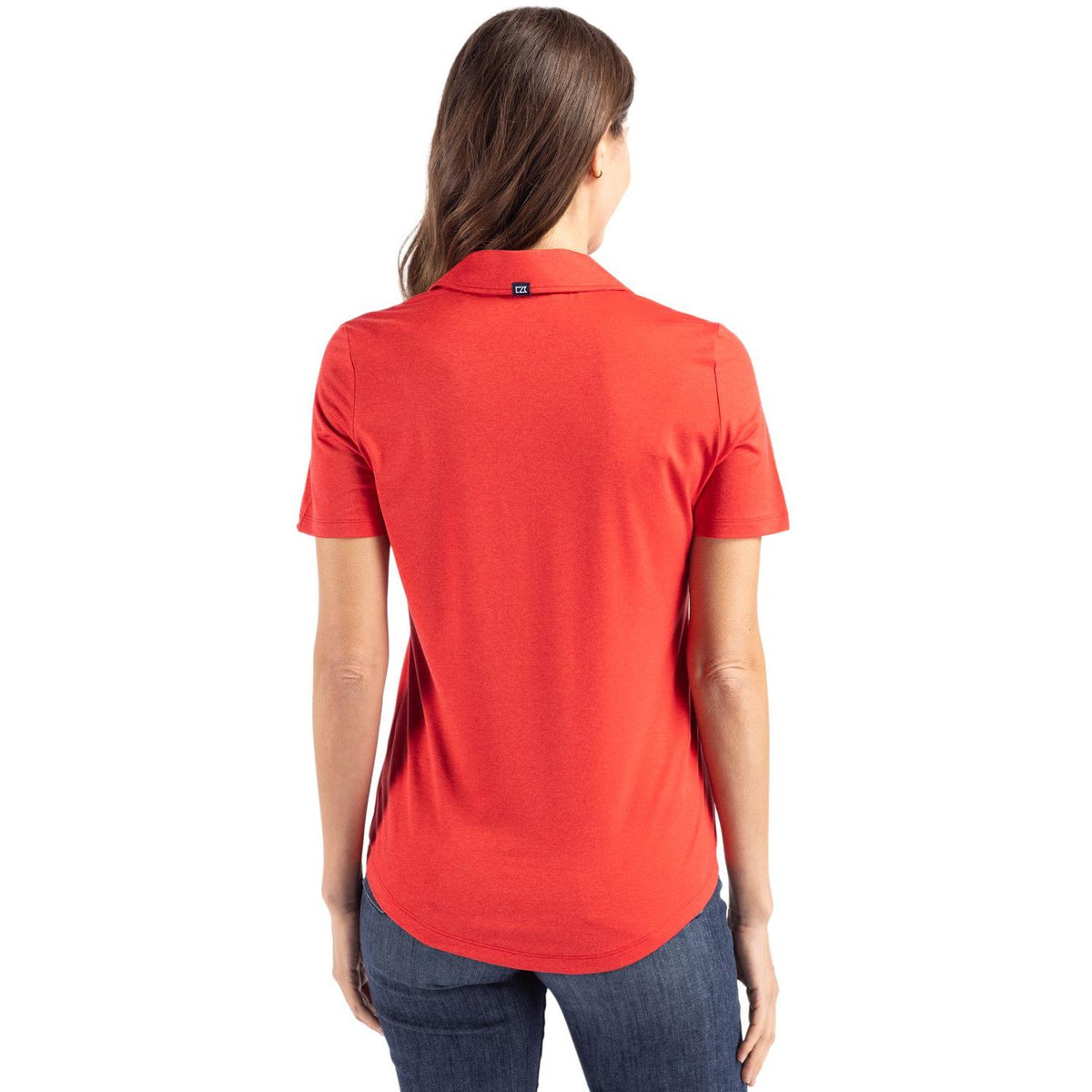 Cutter & Buck Coastline Recycled Double Peached Womens Polo