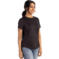 Cutter & Buck Coastline Recycled Double Peached Womens Short Sleeve Tee
