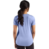 Cutter & Buck Coastline Recycled Double Peached Womens Short Sleeve Tee