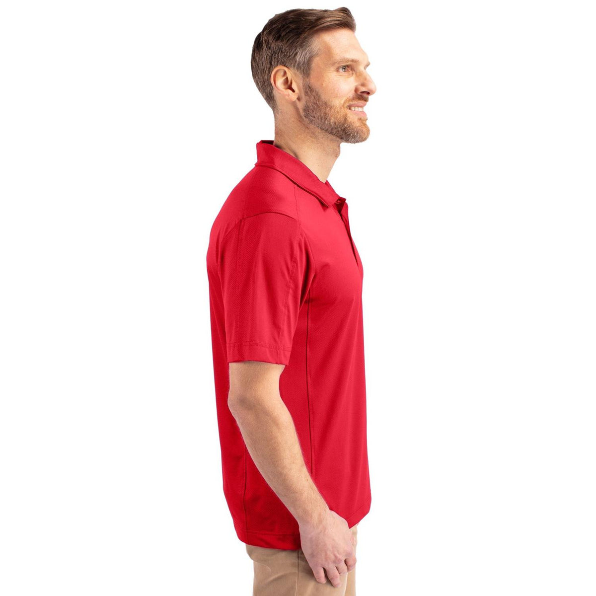 Cutter & Buck Prospect Recycled Featherlight Stretch Mens Polo
