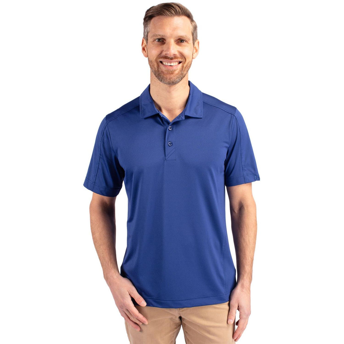 Cutter & Buck Prospect Recycled Featherlight Stretch Mens Polo