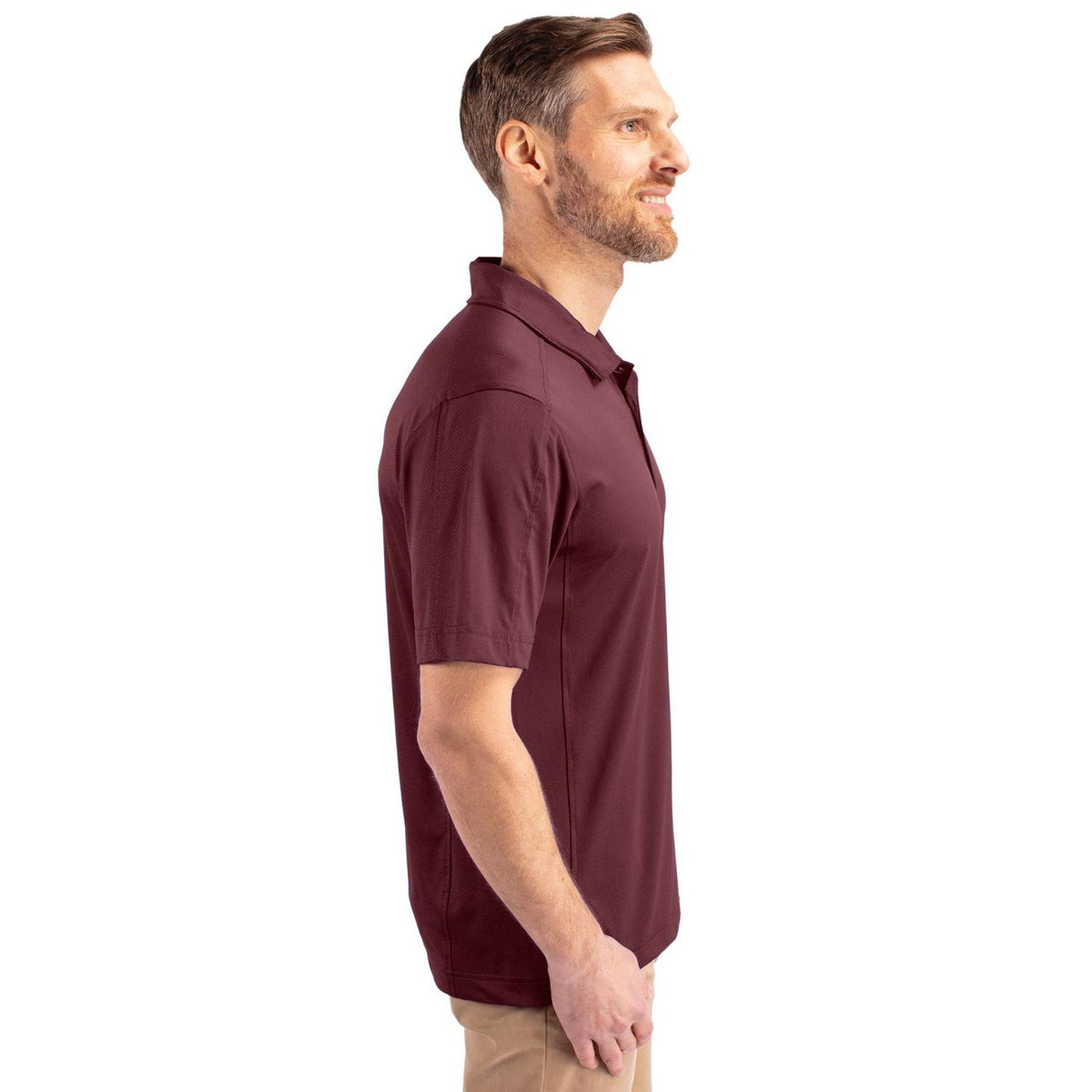 Cutter & Buck Prospect Recycled Featherlight Stretch Mens Polo