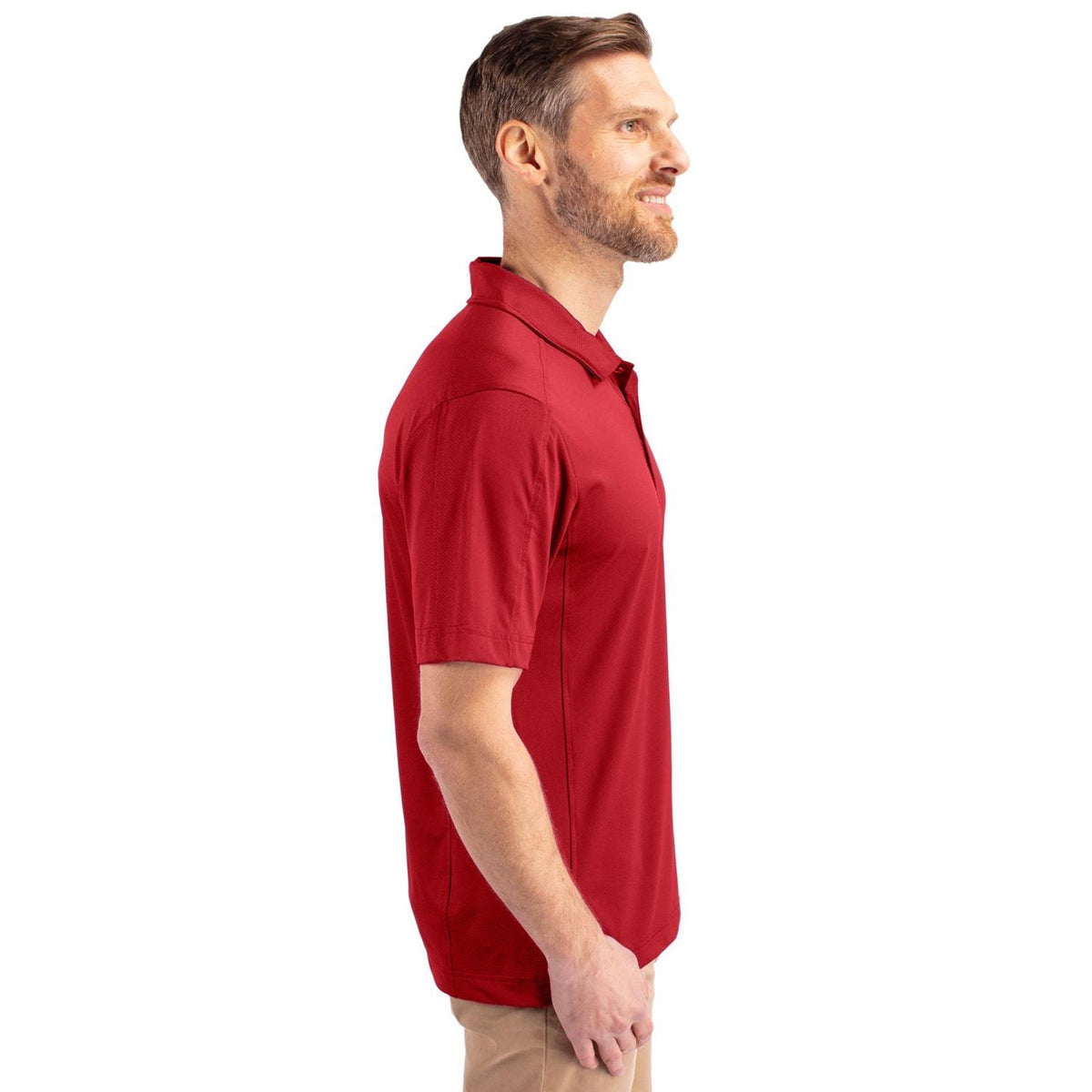 Cutter & Buck Prospect Recycled Featherlight Stretch Mens Polo