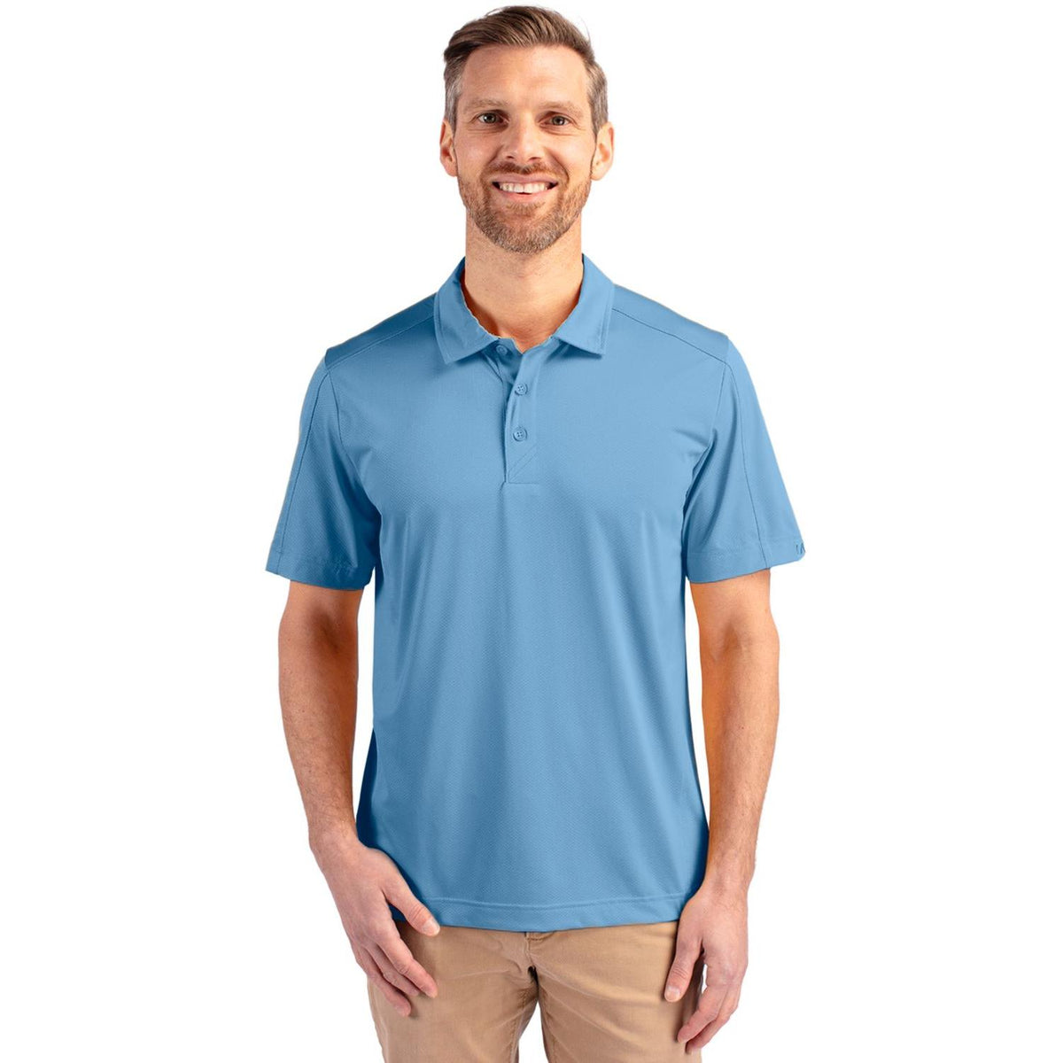 Cutter & Buck Prospect Recycled Featherlight Stretch Mens Polo