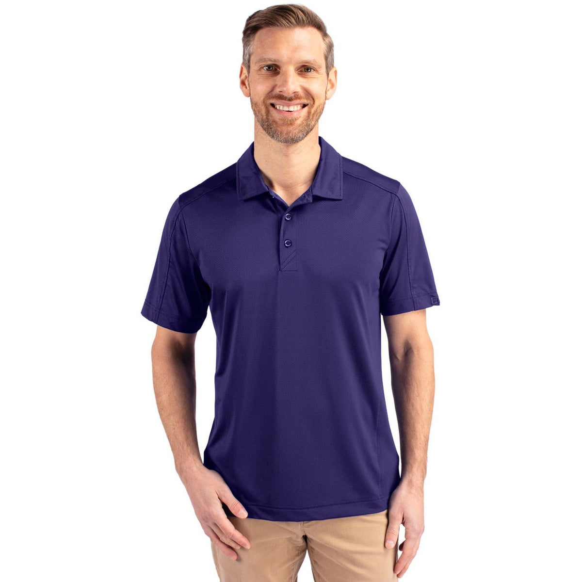 Cutter & Buck Prospect Recycled Featherlight Stretch Mens Polo