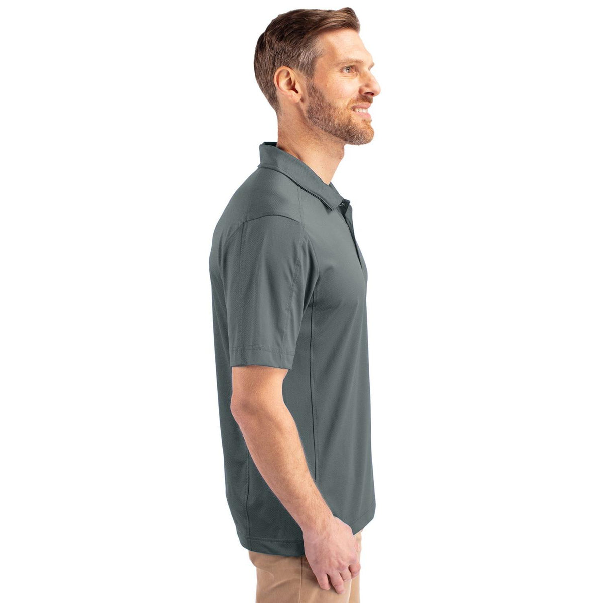 Cutter & Buck Prospect Recycled Featherlight Stretch Mens Polo