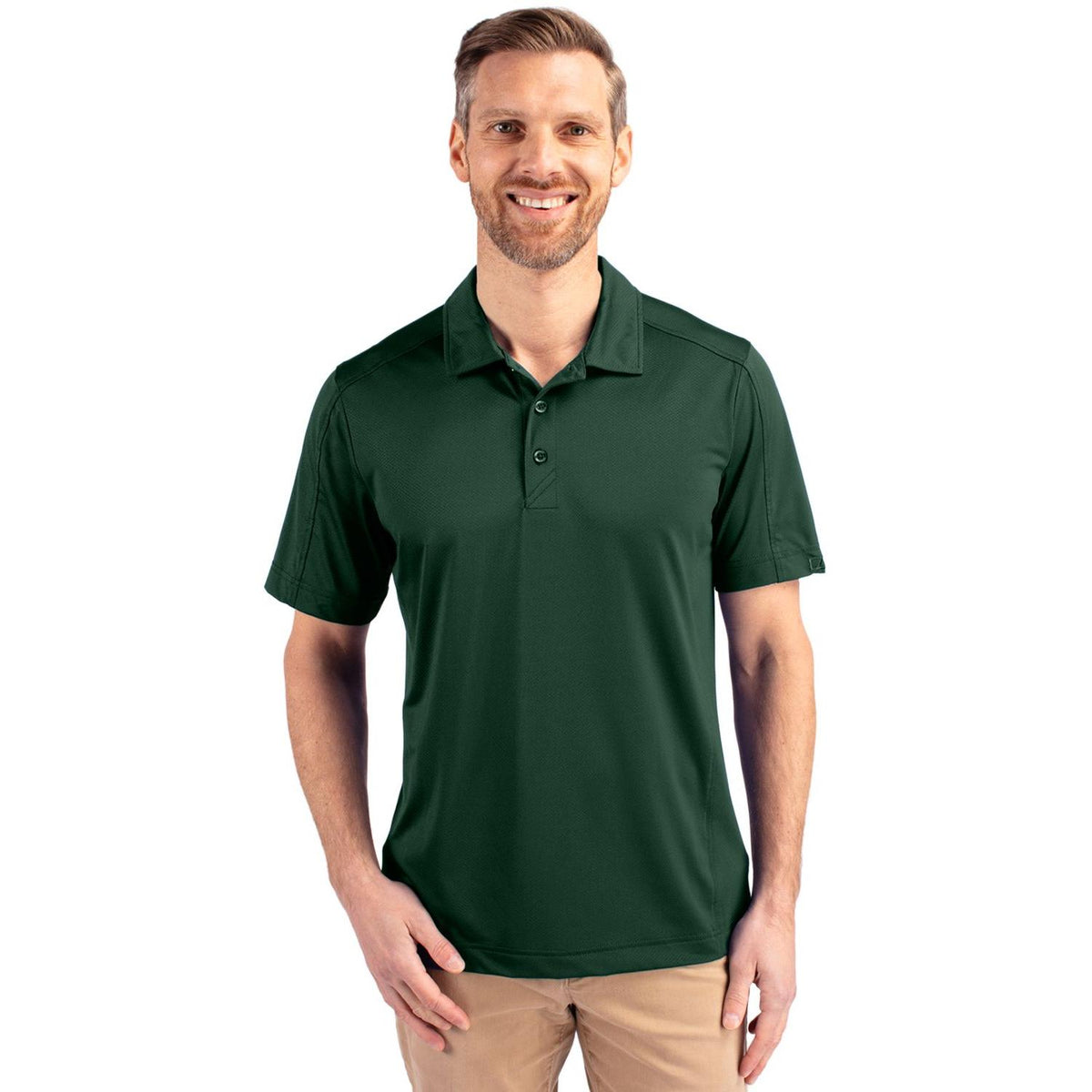 Cutter & Buck Prospect Recycled Featherlight Stretch Mens Polo