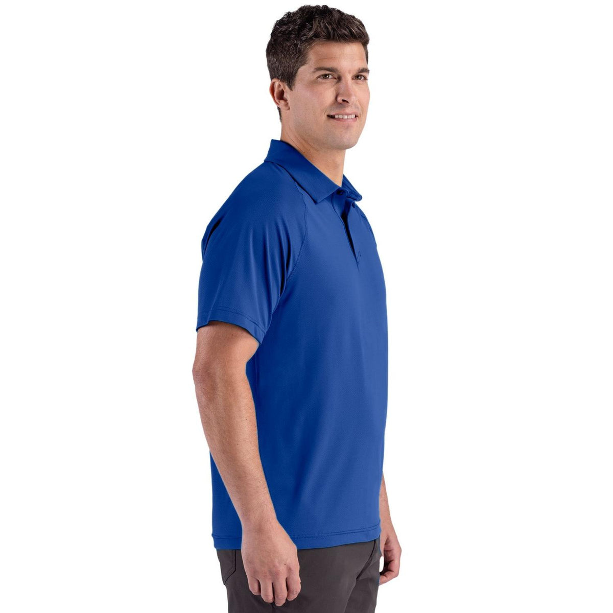 Cutter & Buck Prospect Recycled Featherlight Stretch Mens Sport Polo
